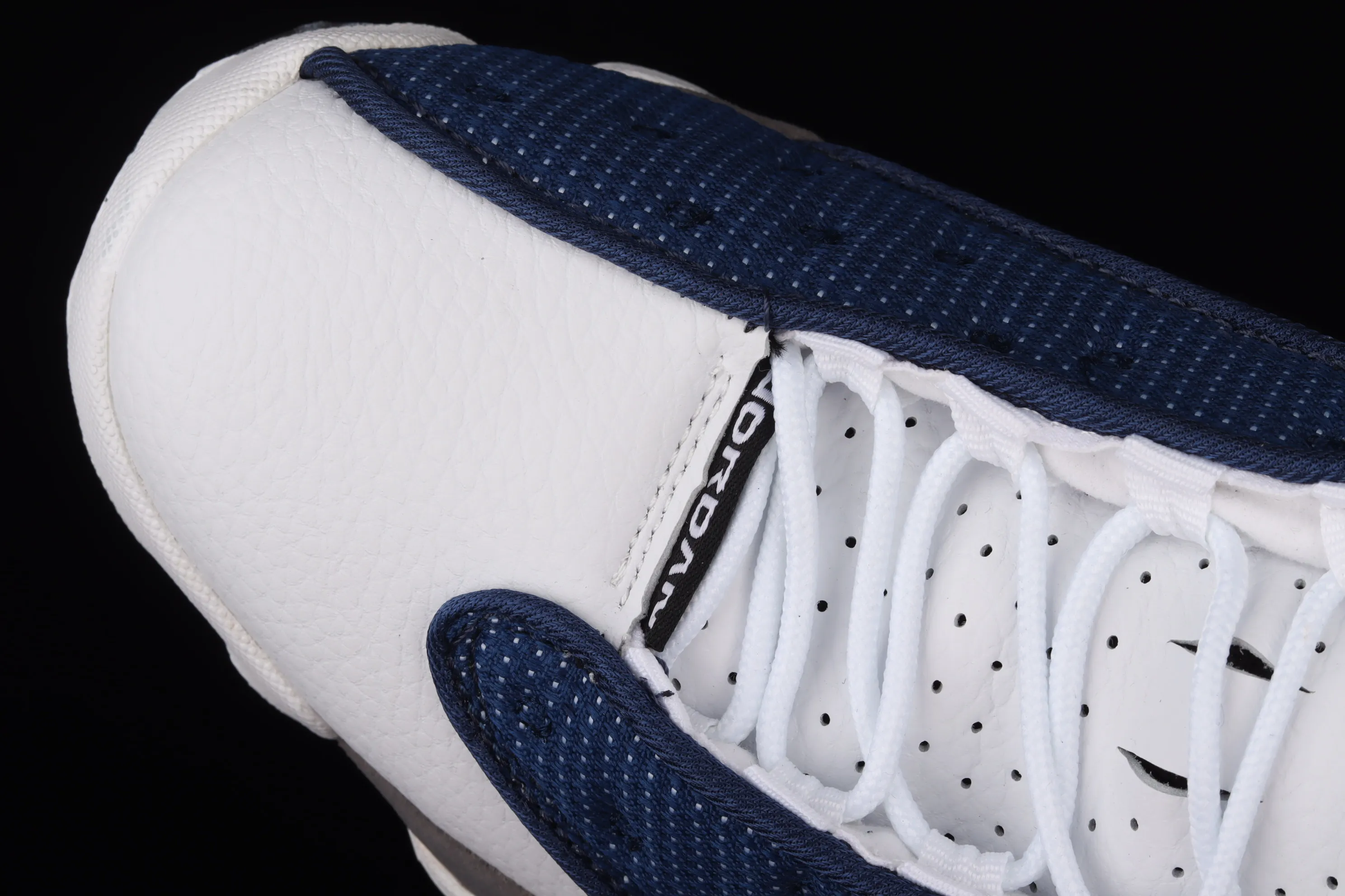 All categories Air Jordan Jordan series basketball shoes Air Jordan 13 G version Air Jordan 13 Flint GIGI AJ13 Joe 13 white blue navy blue 415171-404